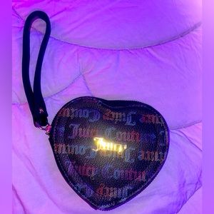 Juicy couture heart wristlet